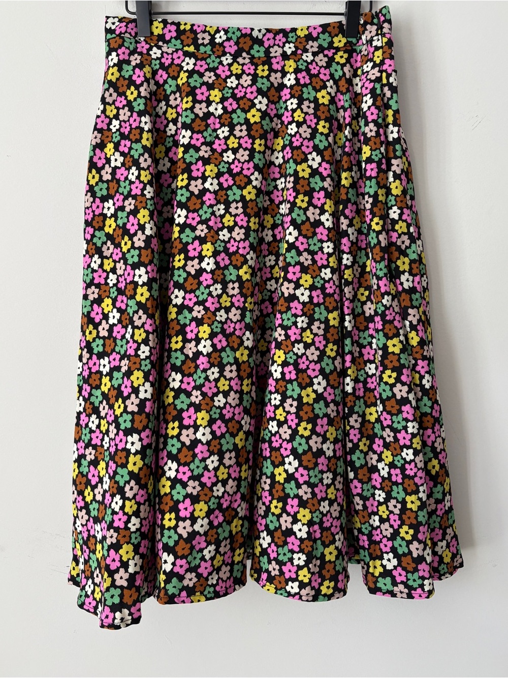 Tulip B Floral Midi Skirt - L